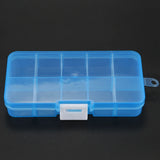 4Pcs Plastic Jewelry Box Organizer Storage Container 15 Grids