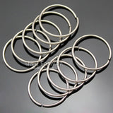 10 Hoop Circle Dreadlock Dreads Updo Hair Pin Dress Snap Barrette Clip