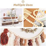100 Natural Round Wooden Beads 6mm 8mm 10mm DIY Jewellery Making