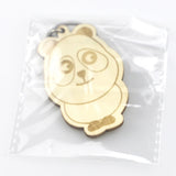 Pack of 20 Panda Wooden Keychain DIY Blanks Wood Tags Arts and Crafts