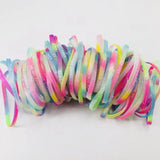 200pcs Multicolor Love Friendship Power Silicone Bracelets
