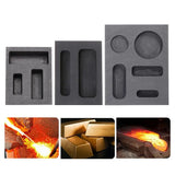 Pack of 3 Professional Ingot Smelting Tool 80x60x25mm