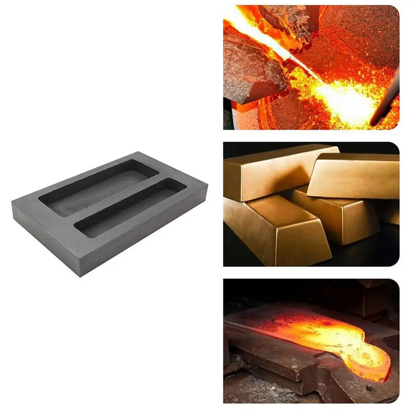 3-Pack Professional Smelting Tool 80x60x25mm