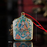 Padmasambhava Buddha Statue Small Thangka Tibetan Buddhism Pendant