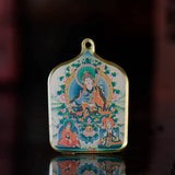 Padmasambhava Buddha Statue Small Thangka Tibetan Buddhism Pendant