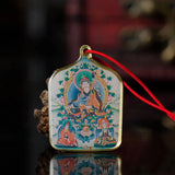 Padmasambhava Buddha Statue Small Thangka Tibetan Buddhism Pendant