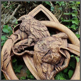 Pagan Gods Rune Resin Wall Hanging Decor Garden Decoration