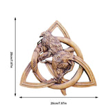 Pagan Gods Rune Resin Wall Hanging Decor Garden Decoration