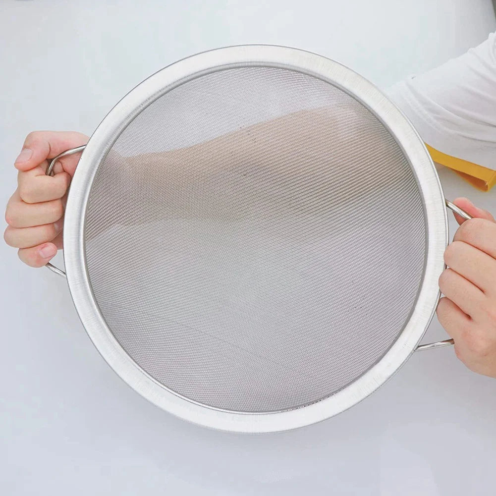 Stainless Steel Paint Strainer Mesh Funnel Filter 11.4Inch
