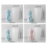 Handmade Painted Dolls Resin Molds for DIY Making