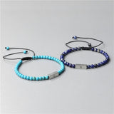 Pair Couple Beads Bracelets Natural Stone Bracelet Charm Lover Bracelets Bangle