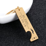 Paired Keychains Couples Gift Anniversary Letter Keychain Valentine Gift