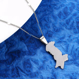 Pakistan Map & Flag Pendant Necklaces - Pakistani Ethnic Jewelry
