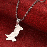 Pakistan Urdu Map Pendant Necklaces - Pakistani Charm Ethnic Jewelry