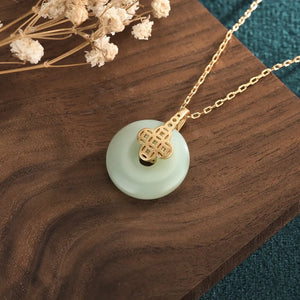 Hotan Jade Necklace Pendant Necklace for Women Jewelry