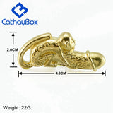 Paladkik Monkey Thai Amulet Brass Holy Wealth Magic Sex Love Charm Luck