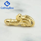 Paladkik Monkey Thai Amulet Brass Holy Wealth Magic Sex Love Charm Luck