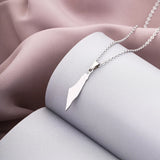 Palestinians Ethnic Map Pendant Necklace