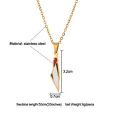 Palestinians Ethnic Map Pendant Necklace
