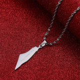 Arabic Map Pendant Necklace For Men Women African Amulet Jewelry