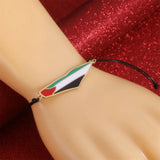 Arabic Flag Bracelet Jewelry Chain