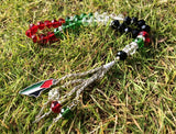 Palestinian Flag Prayer Beads Rosary Masbaha Bracelet