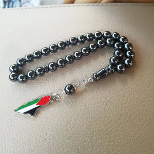 Palestina Flag Tasbih Masbaha Necklace Prayer Beads
