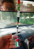 Flag Necklace with Coin Pendant