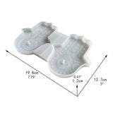 Palm Amulet Crystal Epoxy Resin Mold Hamsa Hand Silicone Mould