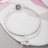 Pamela 925 Sterling Silver Shrimp Strip Amulet Snack Beads DIY Pendant Bracelet