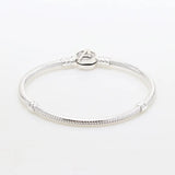 S925 Sterling Silver Pan Bracelet with Alliance Logo