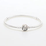 S925 Sterling Silver Pan Bracelet with Alliance Logo