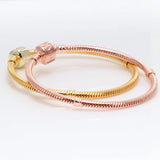 Pan Foundation Chain Snake Bone Bracelet