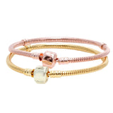 Pan Foundation Chain Snake Bone Bracelet