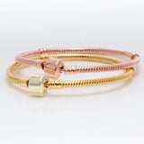Pan Foundation Chain Snake Bone Bracelet