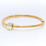 Pan Foundation Chain Snake Bone Bracelet