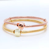 Pan Foundation Chain Snake Bone Bracelet