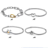 S925 Sterling Silver Bracelet Beads DIY Accessory