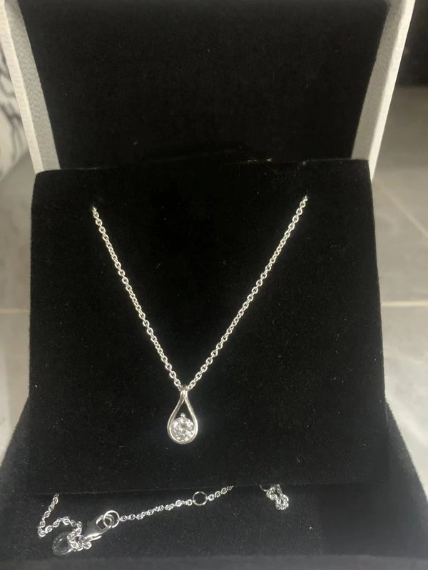 S925 Sterling Silver DIY Thick Chain Pendant Necklace