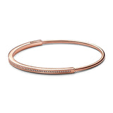 S925Pave Inlaid Classic Bracelet Snake Bone Bracelet Two Bracelet