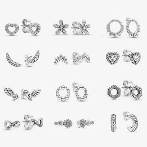 925 Silver Christmas Wings Earrings for Women