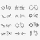 Pan-Style 925 Silver Wings Earrings