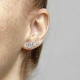 Pan-Style 925 Silver Wings Earrings
