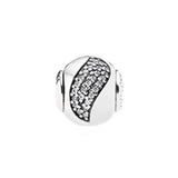 S925 Sterling Silver Bracelet with Cat's Eye Charm