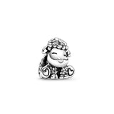 S925 Sterling Silver Sheep Santa Beads Charm Bracelet Necklace