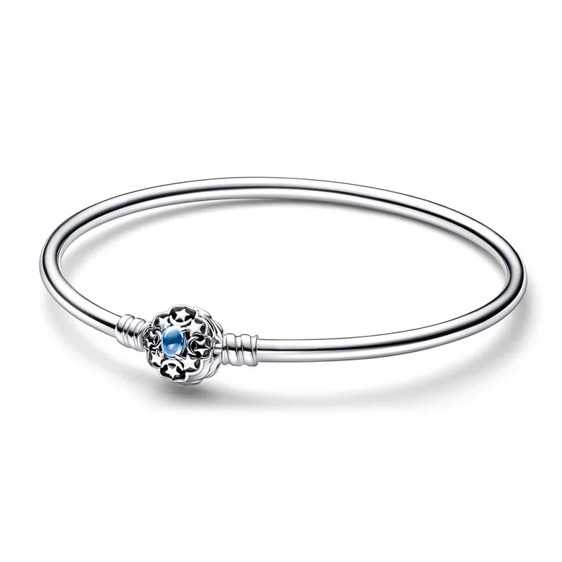 Sterling Silver Snowflake Bracelet DIY Beads S925 Bracelet