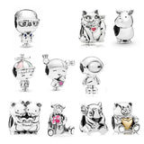 925 Silver Animal Beads for Jewelry Making