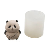 Panda Cake Decoration Silicone Mold 3D Backpack Bear Fondant Mold