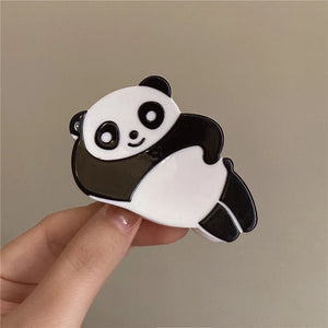 Panda Hair Claws Acetic Acid Shark Clip Jewelry