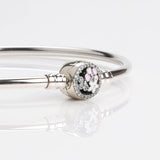 Panjia 925 Silver Daisy Bracelet Cherry Blossom